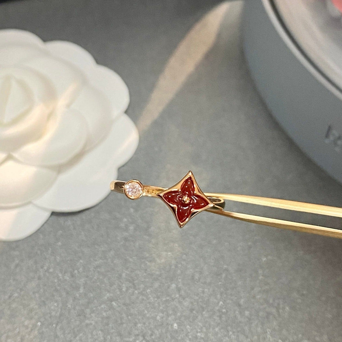 [Resenly Jewelry]STAR 1 DIAMOND OPEN RING