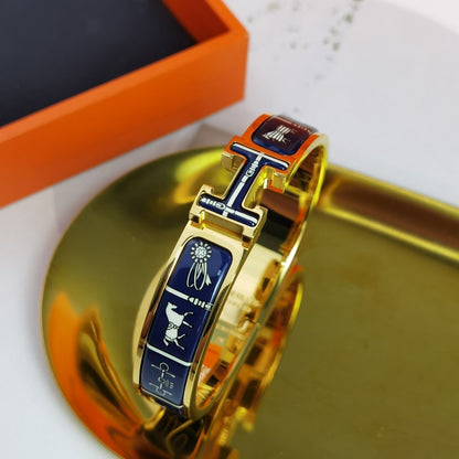 [Resenly Jewelry]H COUVERTURES DARK BLUE BRACELET