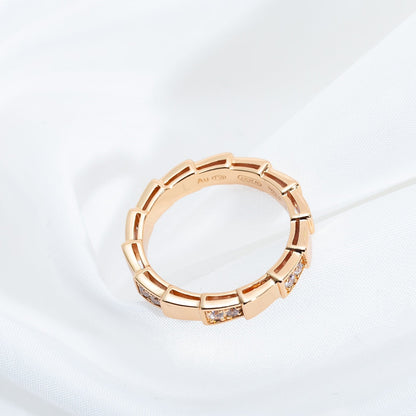 [Resenly Jewelry]SERPENTI RING PINK GOLD  3MM