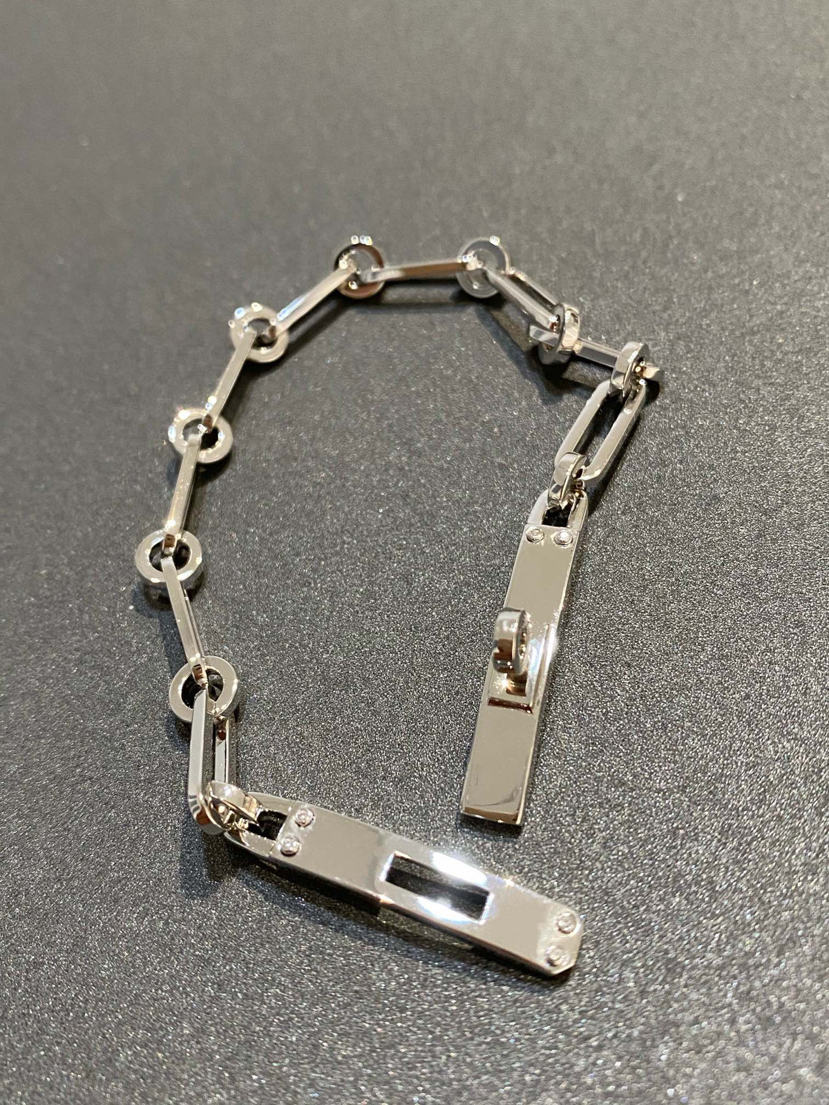 [Resenly Jewelry]CHAINE BRACELET SMALL MODEL DIAMOND