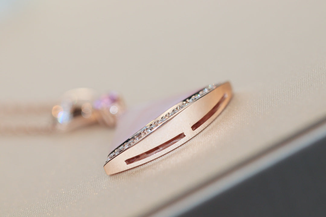[Resenly Jewelry]DREAM NECKLACE PINK MOP DIAMOND