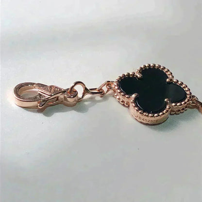 [Resenly Jewelry]CLOVER 5 MOTIFS MULTICOLOR BRACELET