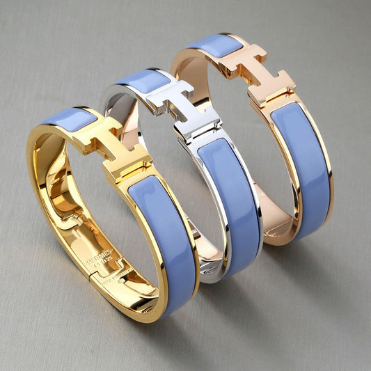 [Resenly Jewelry]H BRACELET ROMANTIC BLUE 12MM