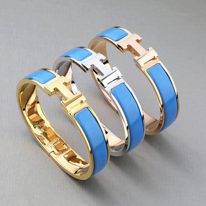 [Resenly Jewelry]H BRACELET TURQUOISE 12MM