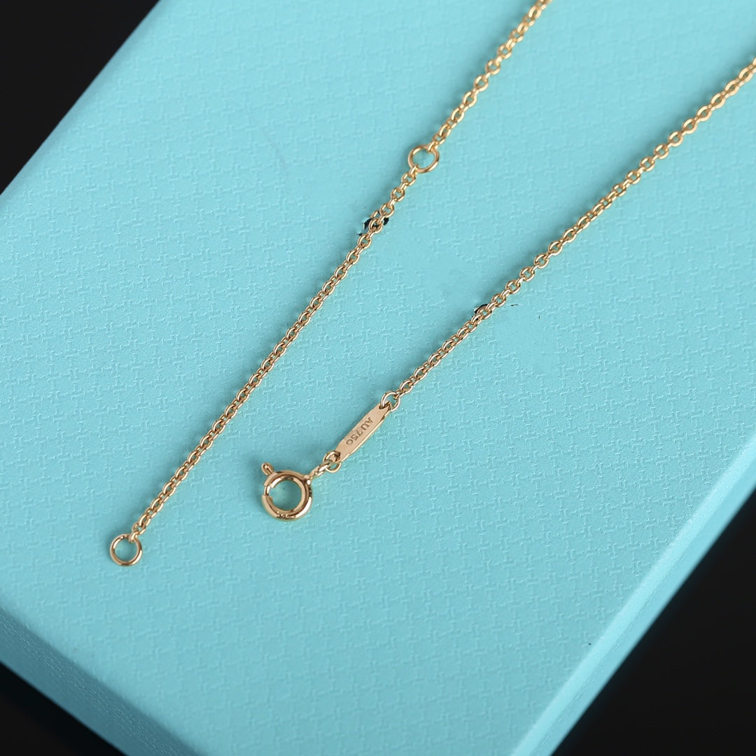 [Resenly Jewelry]KNOT NECKLACE GOLD