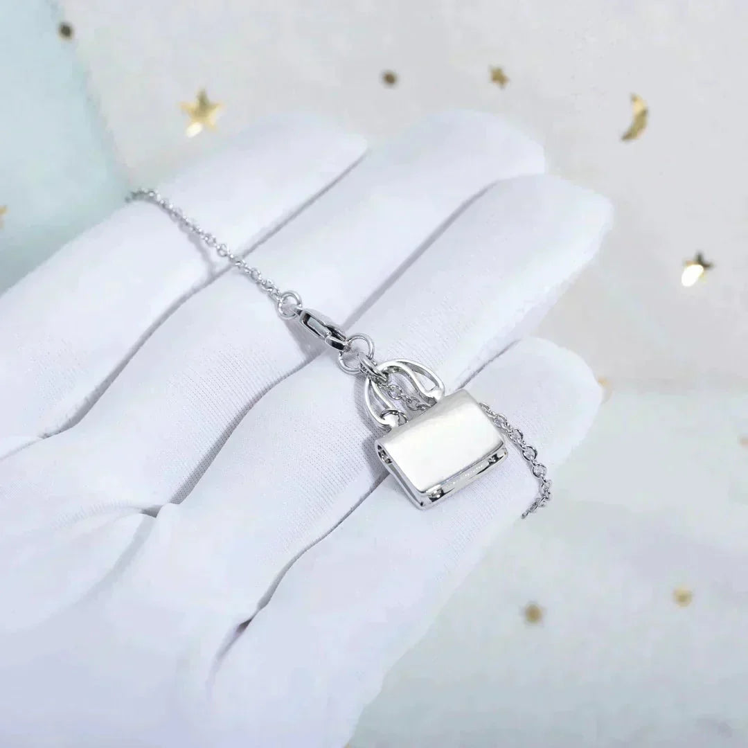 [Resenly Jewelry]AMULETTE PEDANT SILVER NECKLACE