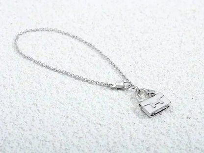 [Resenly Jewelry]AMULETTE PEDANT SILVER NECKLACE