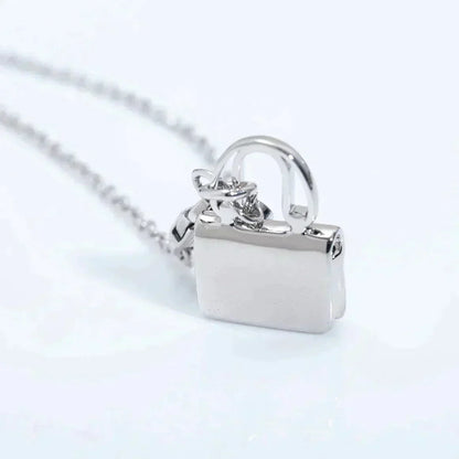 [Resenly Jewelry]AMULETTE PEDANT SILVER NECKLACE