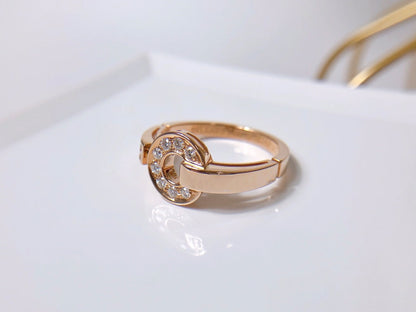 [Resenly Jewelry]DREAM RING DIAMOND PINK GOLD