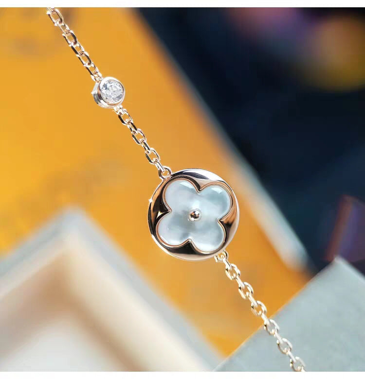 [Resenly Jewelry]SUN MOP GOLD 1 DIAMOND NECKLACE
