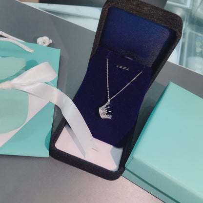 [Resenly Jewelry]CROWN PEDANT NECKLACE