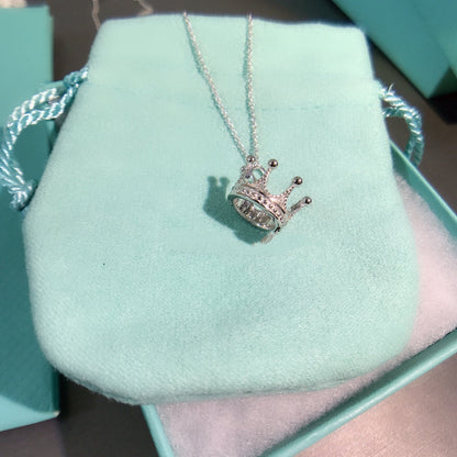 [Resenly Jewelry]CROWN PEDANT NECKLACE