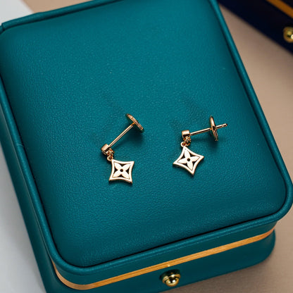 [Resenly Jewelry]STAR EARRINGS GOLD