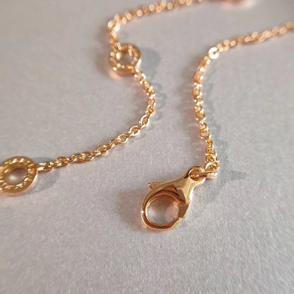 [Resenly Jewelry]ZERO 1 ネックレス ピンクゴールド