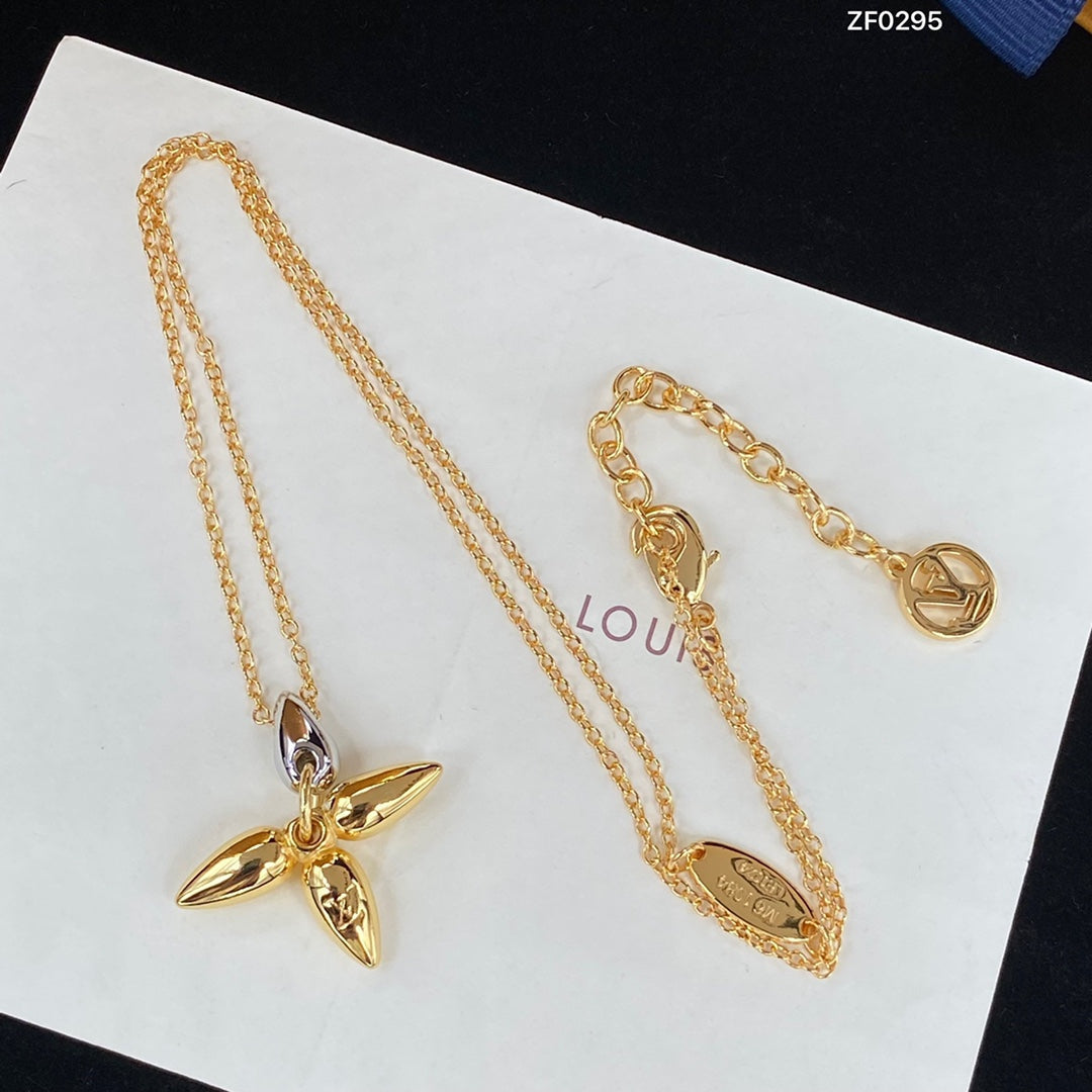 [Resenly Jewelry] LOUISETTE ペンダント ゴールドネックレス