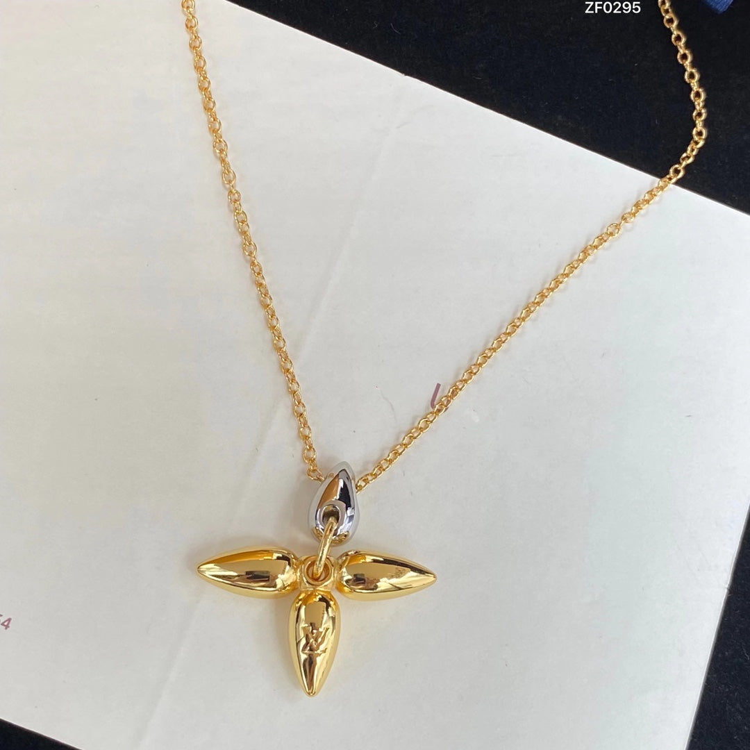 [Resenly Jewelry] LOUISETTE ペンダント ゴールドネックレス