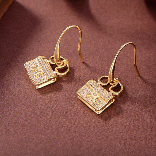 [Resenly Jewelry]ケリー ダイヤモンド イヤリング