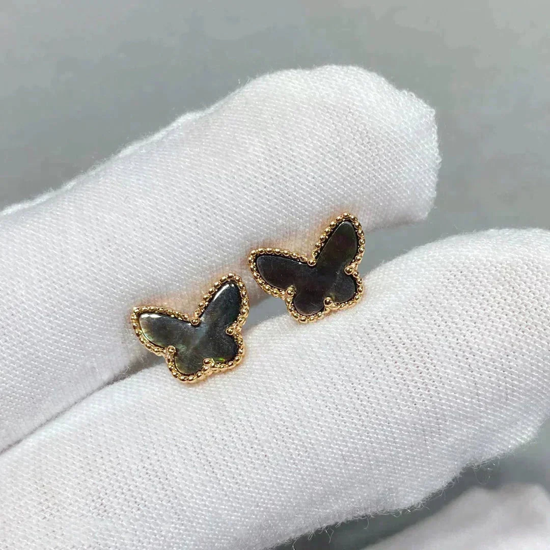 [Resenly Jewelry]BUTTERFLY DARK MOP  EARRINGS
