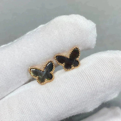 [Resenly Jewelry]BUTTERFLY DARK MOP  EARRINGS
