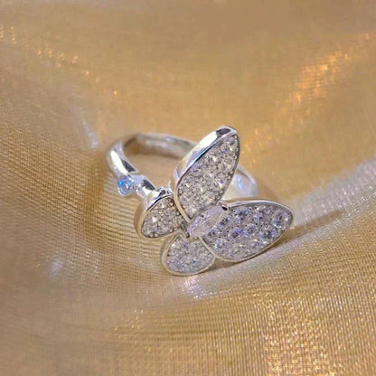 [Resenly Jewelry]バタフライ ダイヤモンドリング
