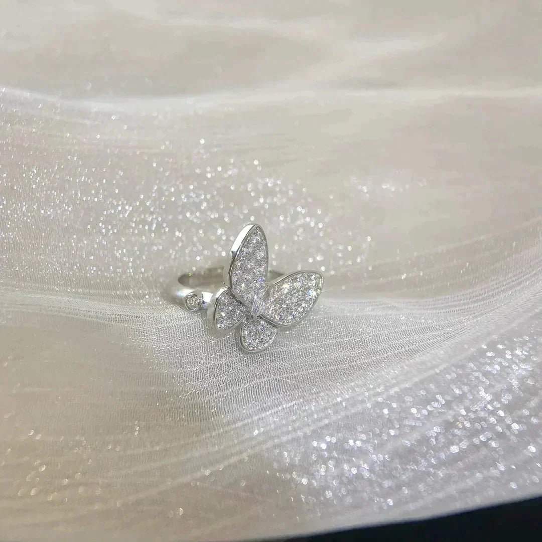 [Resenly Jewelry]バタフライ ダイヤモンドリング