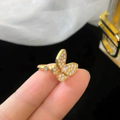 [Resenly Jewelry]バタフライ ダイヤモンドリング