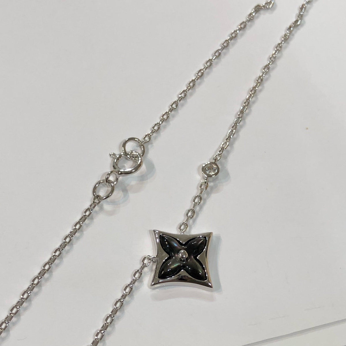[Resenly Jewelry]STAR BLACK MOP NECKLACE
