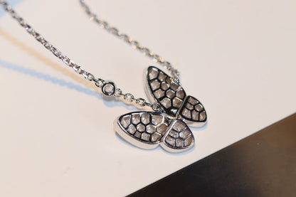 [Resenly Jewelry]バタフライ ダイヤモンド ネックレス