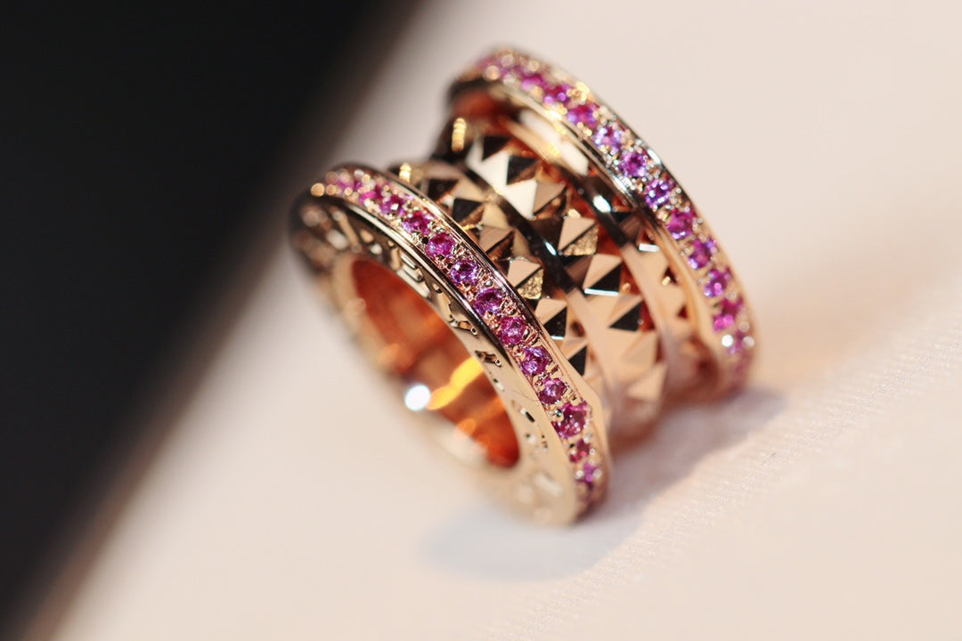 [Resenly Jewelry]ZERO 1 ロック ピンクゴールド ピンクダイヤモンド ネックレス
