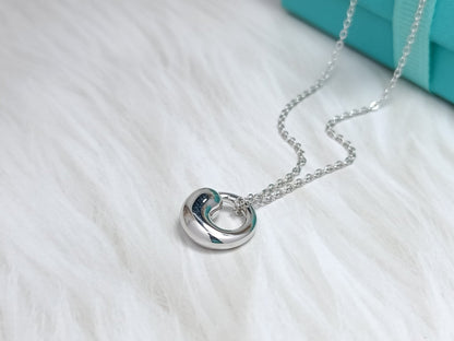 [Resenly Jewelry]SNAIL PEDANT SILVER NECKLACE