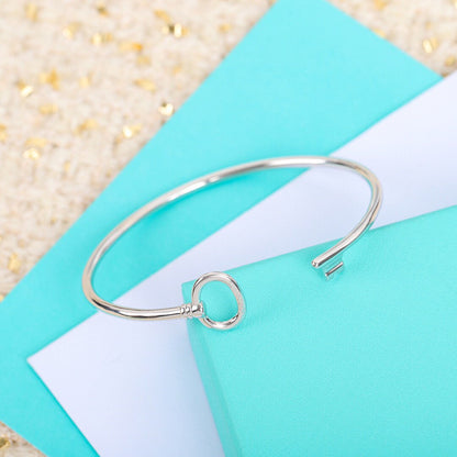 [Resenly Jewelry]KEY WIRE OVAL BRACELET