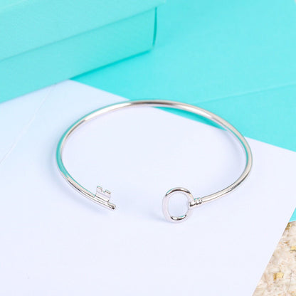 [Resenly Jewelry]KEY WIRE OVAL BRACELET