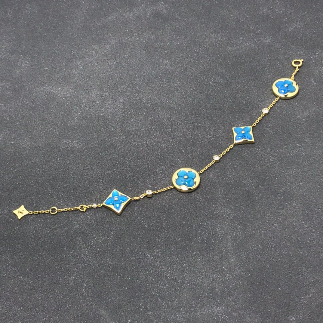 [Resenly Jewelry]STAR AND SUN TURQUOISE 4 MOTIFS 3 DIAMONDS