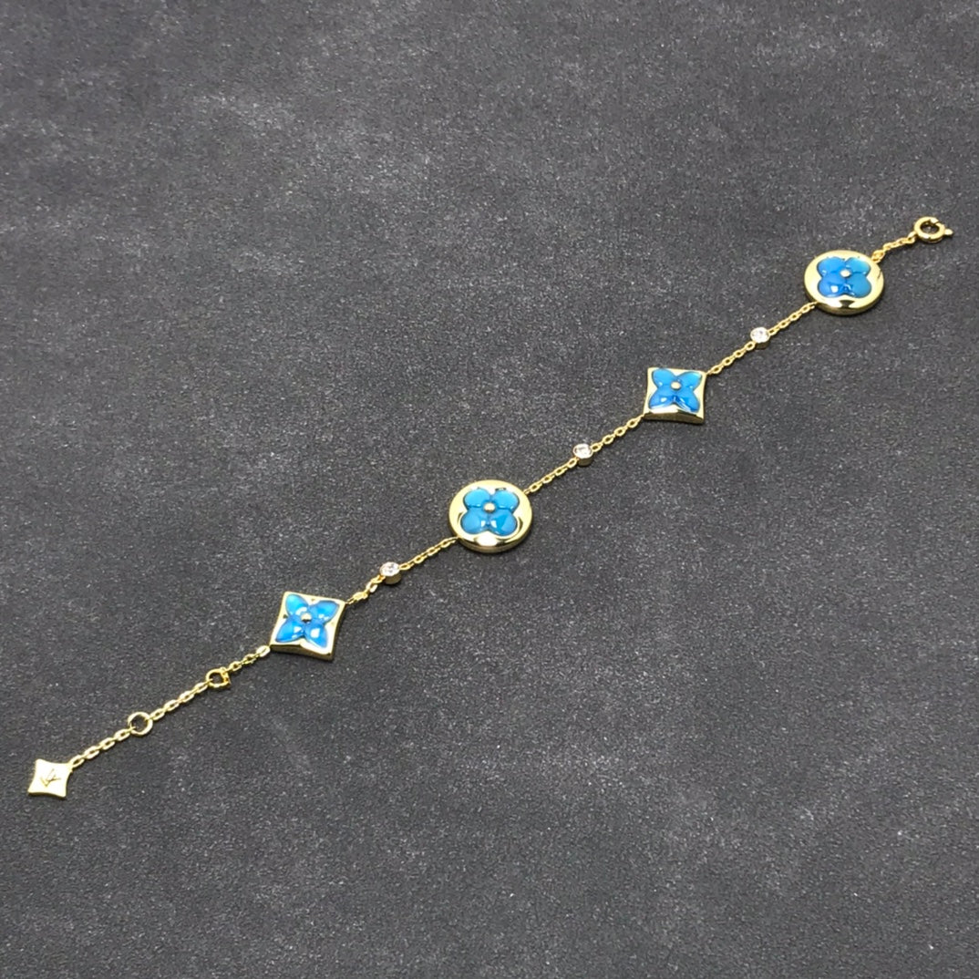 [Resenly Jewelry]STAR AND SUN TURQUOISE 4 MOTIFS 3 DIAMONDS