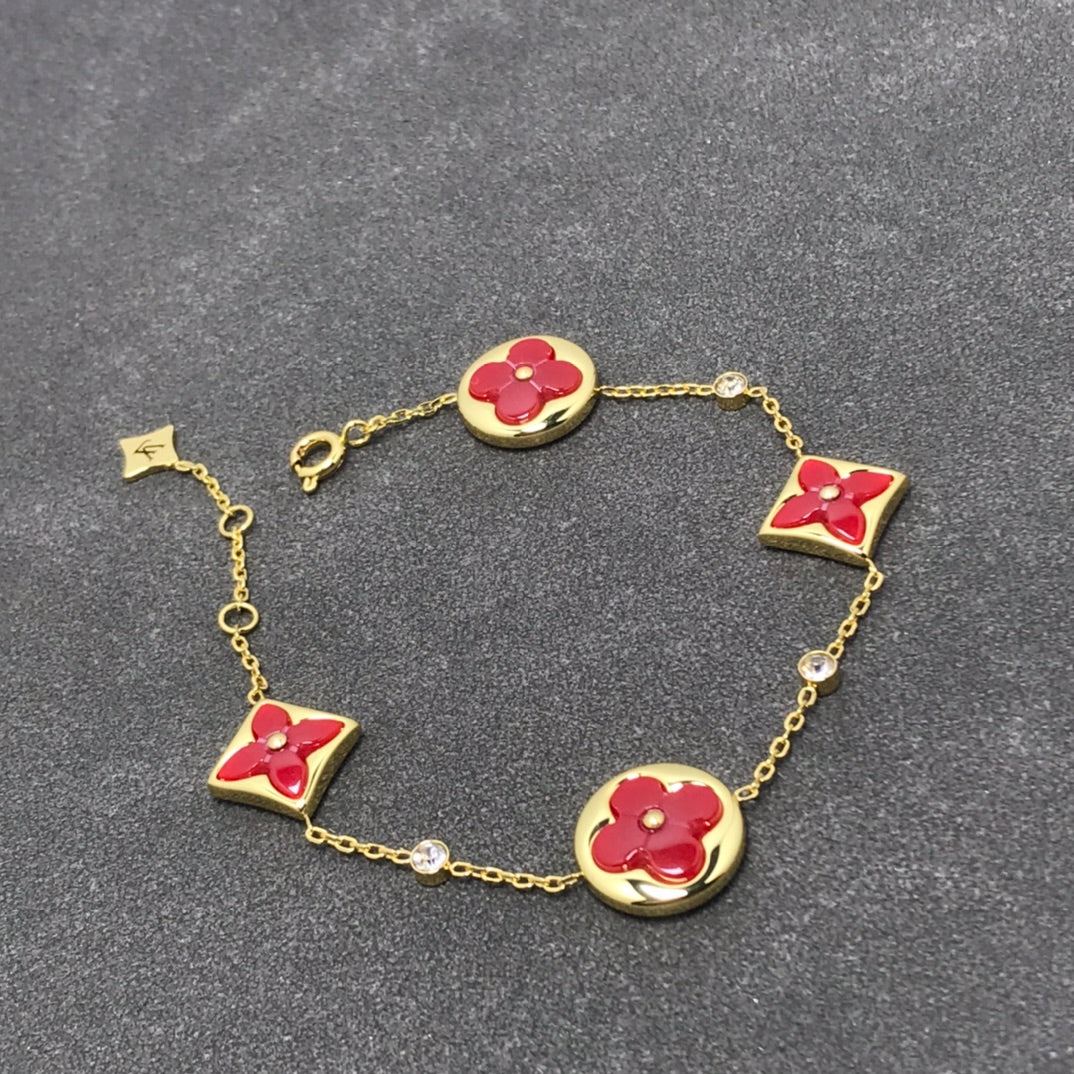 [Resenly Jewelry]スター＆サン カーネリアン 4モチーフ 3ダイヤモンド