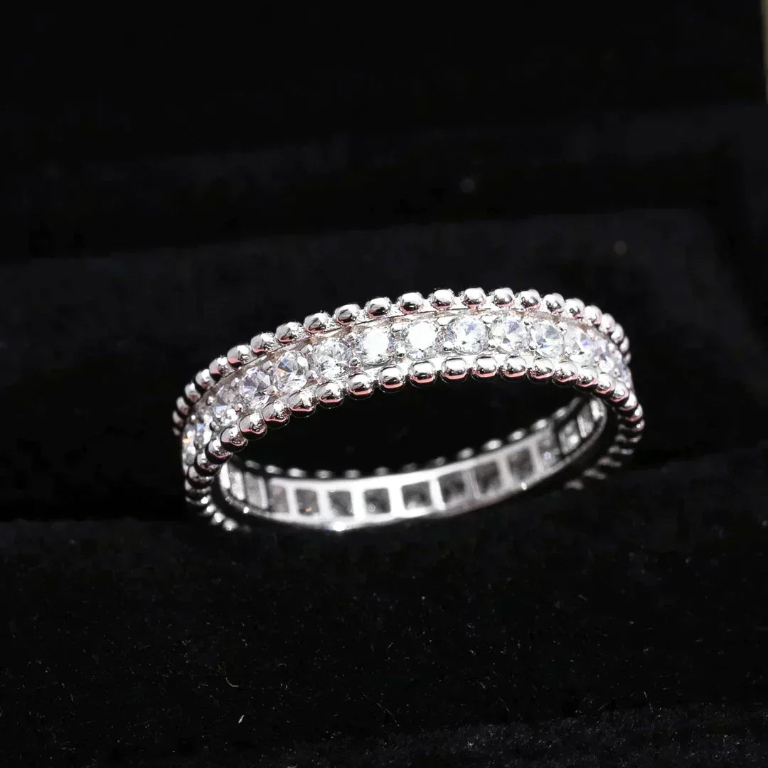 [Resenly Jewelry]PERLEE DIAMOND SILVER RING