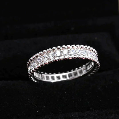 [Resenly Jewelry]PERLEE DIAMOND SILVER RING