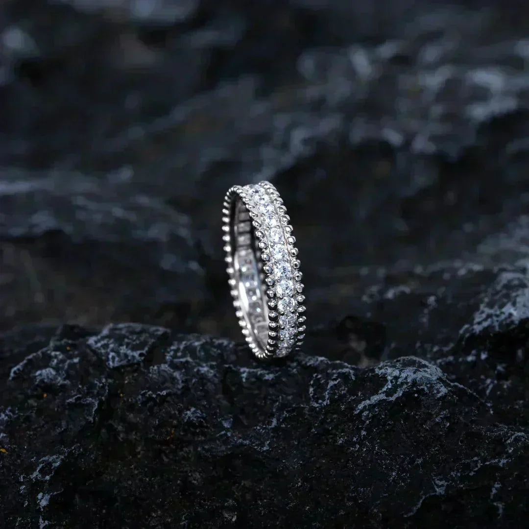 [Resenly Jewelry]PERLEE DIAMOND SILVER RING