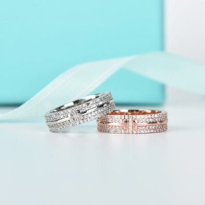 [Resenly Jewelry]T WIRE DIAMOND RING