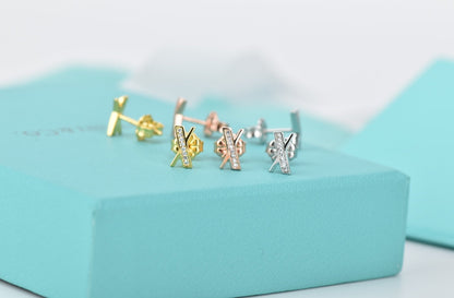 [Resenly Jewelry]ATLAS DIAMOND STUD EARRINGS