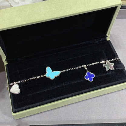 [Resenly Jewelry]LUCKY SPRING SILVER BRACELET 4 MOTIF