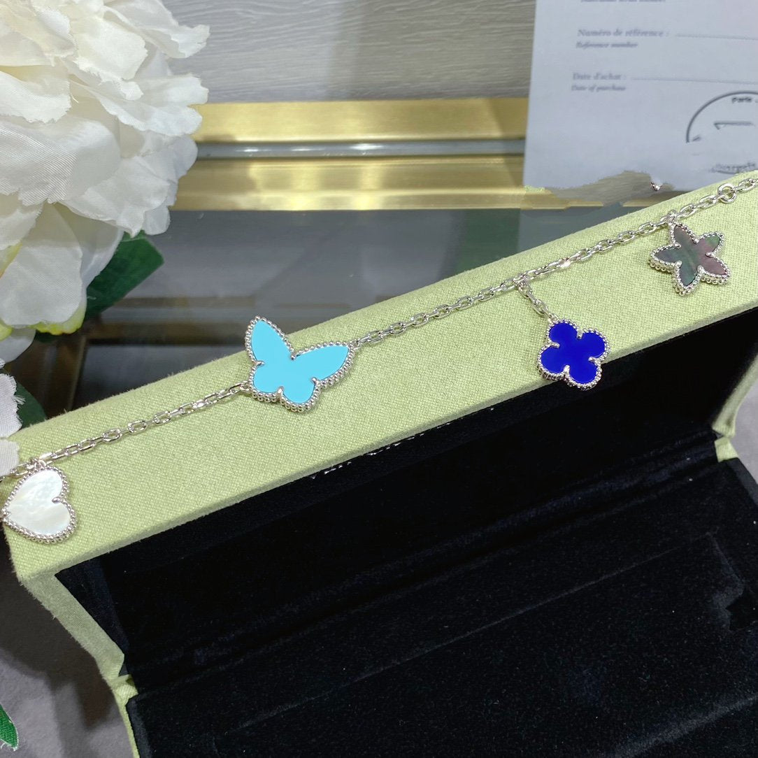 [Resenly Jewelry]LUCKY SPRING SILVER BRACELET 4 MOTIF