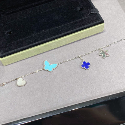 [Resenly Jewelry]LUCKY SPRING SILVER BRACELET 4 MOTIF