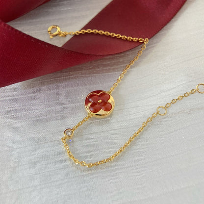 [Resenly Jewelry]SUN PEDANT CARNELIAN BRACELET
