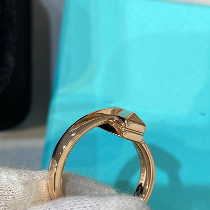 [Resenly Jewelry]T WIRE MEDIUM DIAMOND RING