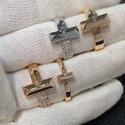 [Resenly Jewelry]T WIRE MEDIUM DIAMOND RING