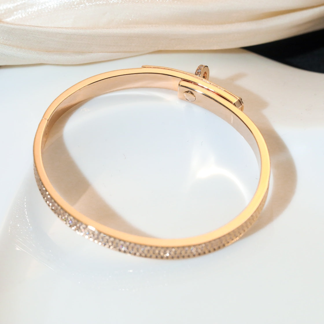[Resenly Jewelry]KELLY BRACELET DIAMOND PAVED