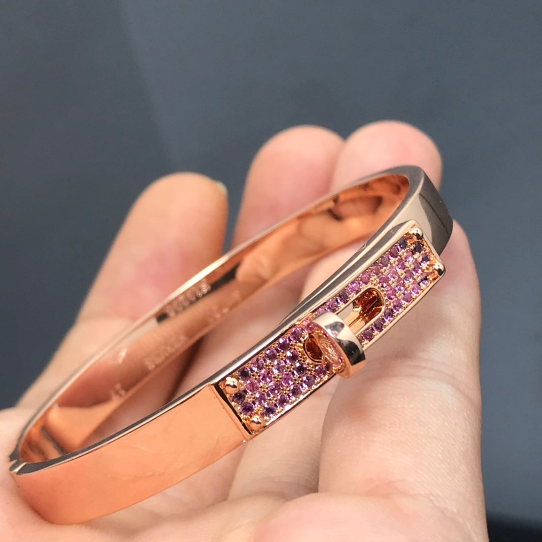 [Resenly Jewelry]KELLY BRACELET PINK DIAMOND