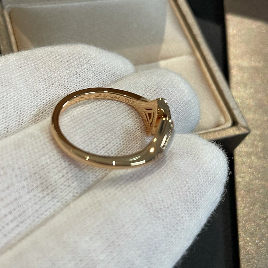 [Resenly Jewelry] ドリーム MOP ダイヤモンド オープンリング
