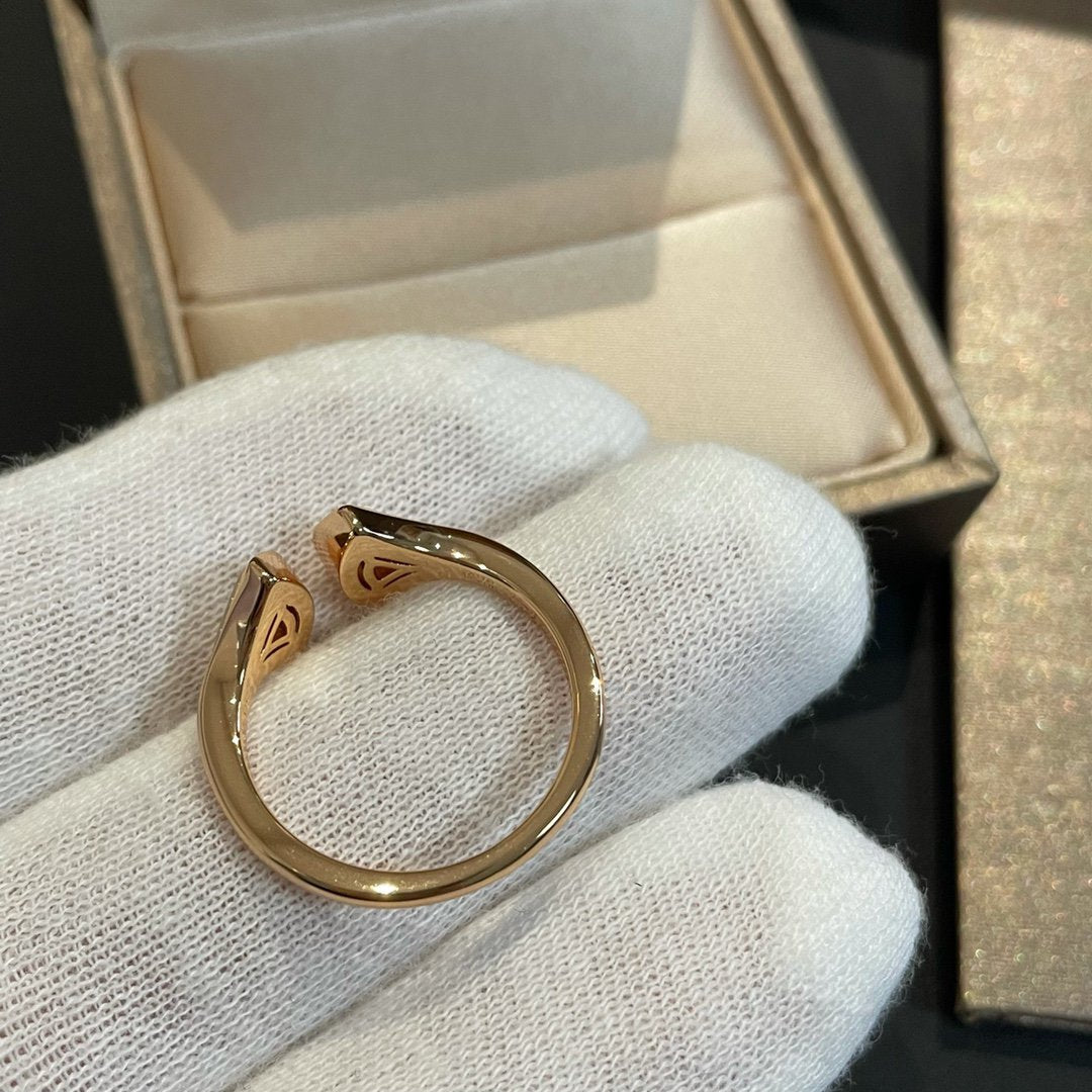 [Resenly Jewelry] ドリーム MOP ダイヤモンド オープンリング